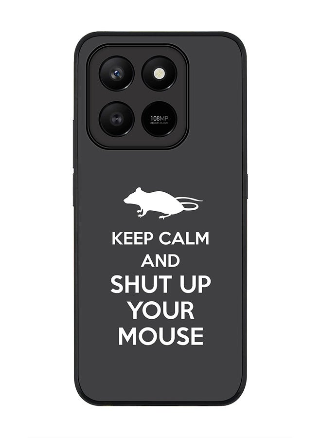 For Honor X7d 4G / X7d 5G / 400 Smart Case,Slim fit Camera Protection, Shockproof Thin Phone cover  - Shut Up Your Mouse